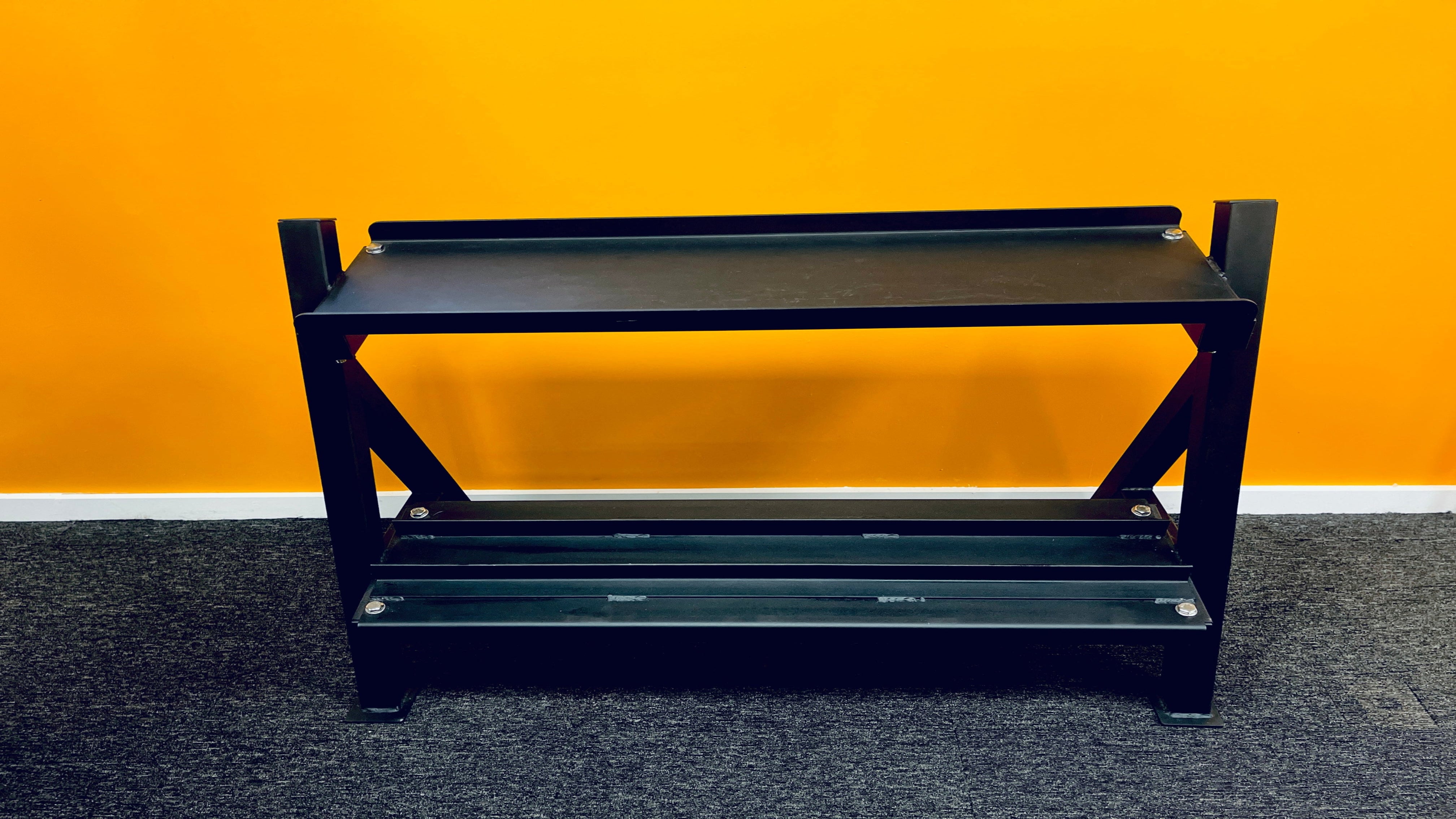 Dual Kettlebell & Dumbbell Rack