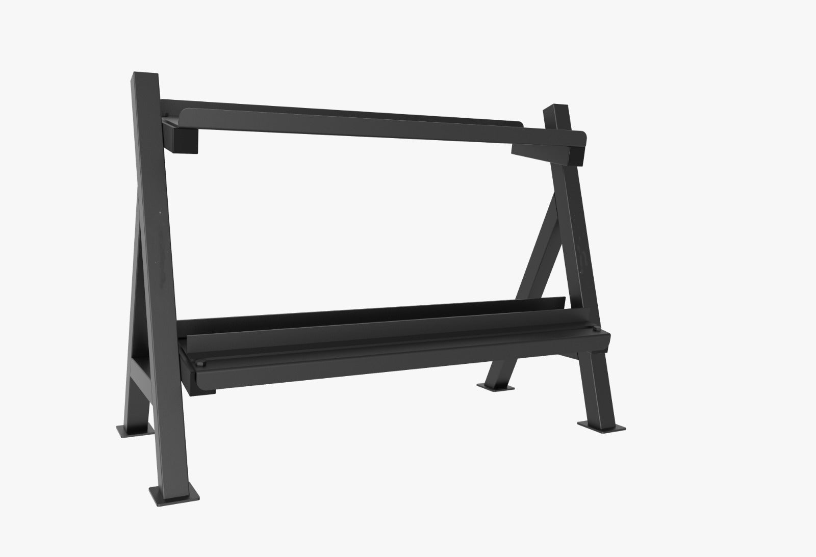 Dual Kettlebell & Dumbbell Rack